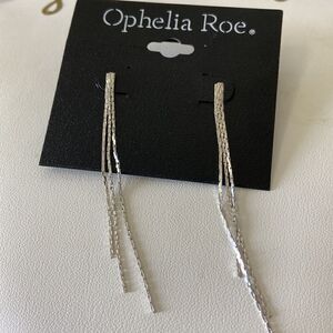 Ophelia Roe NWT silver earrings